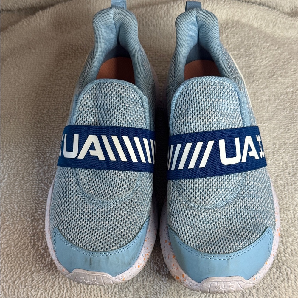Under Armour Kids Light Blue Sneakers